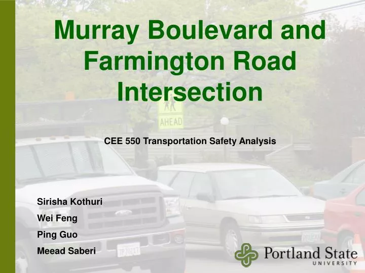 murray boulevard and farmington road intersection