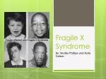 Fragile X Syndrome - slide 1