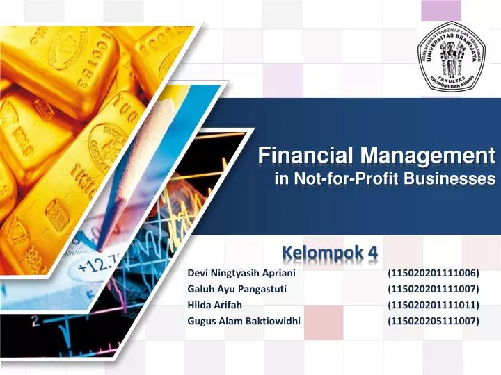 financial management in not for profit businesses