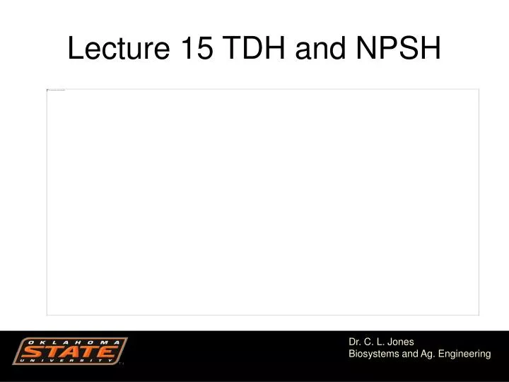 lecture 15 tdh and npsh