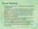 Cloud Seeding - slide 1