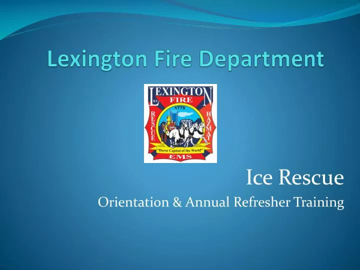 lexington fire department