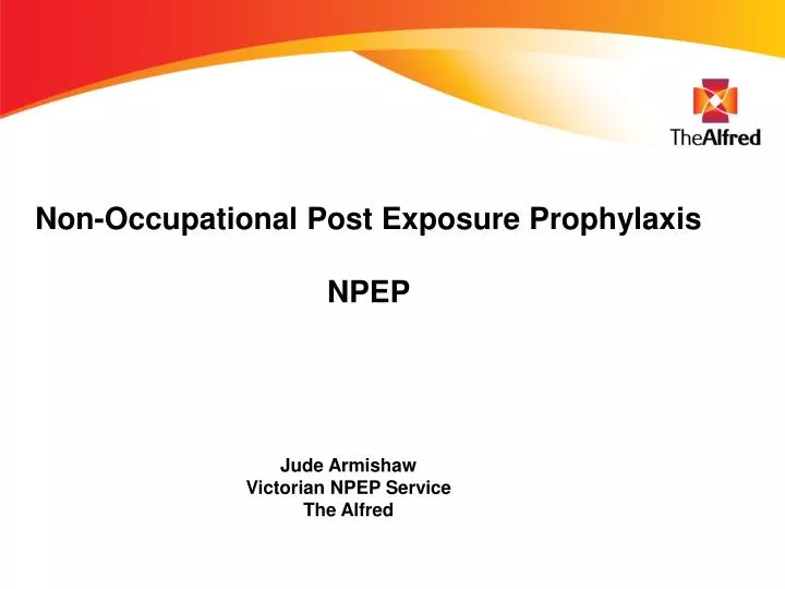 non occupational post exposure prophylaxis npep