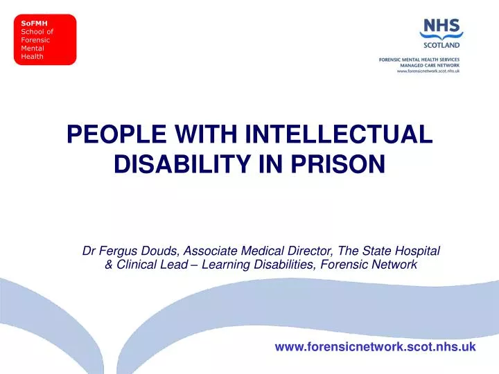 people with intellectual disability in prison