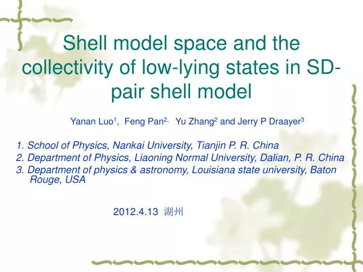 shell model space and the collectivity of low lying states in sd pair shell model