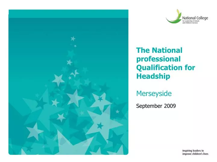 the national professional qualification for headship merseyside