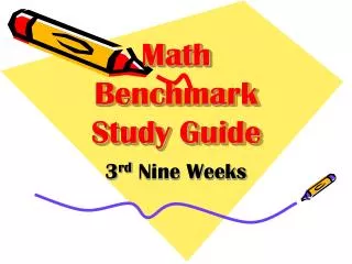 Math Benchmark Study Guide