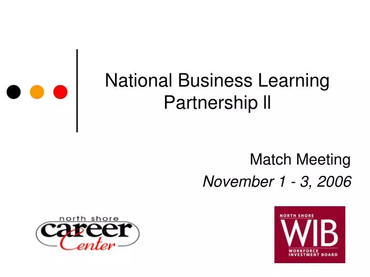 national business learning partnership ll