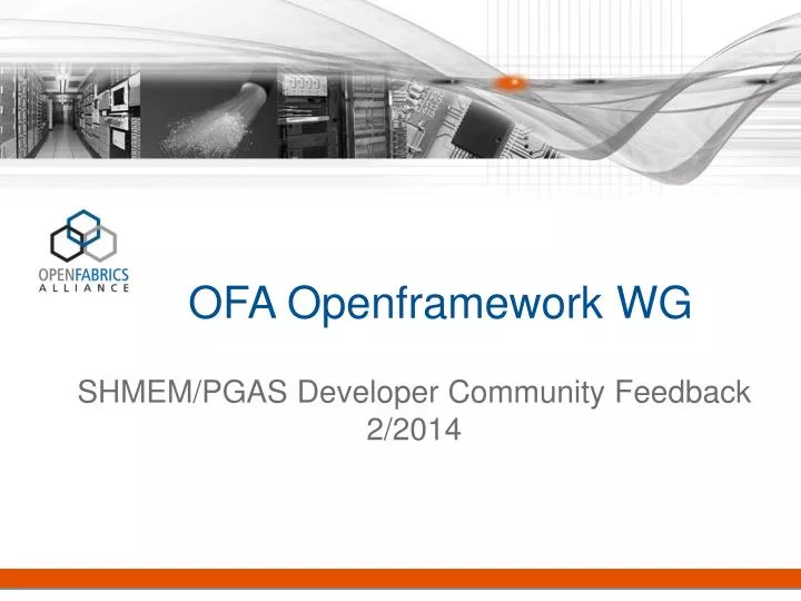 ofa openframework wg