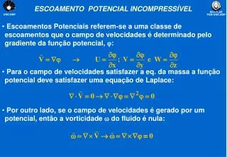 escoamento potencial incompress vel
