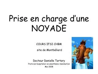 prise en charge d une noyade