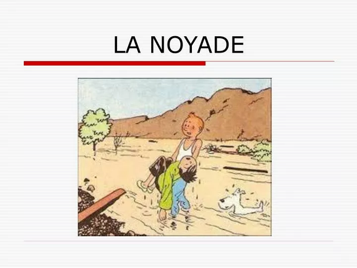 la noyade