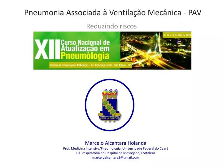 pneumonia associada ventila o mec nica pav