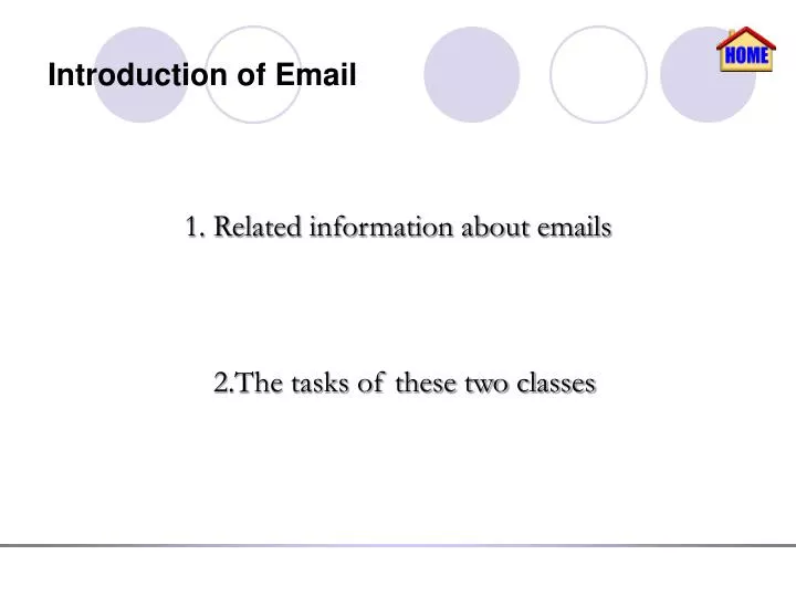 introduction of email