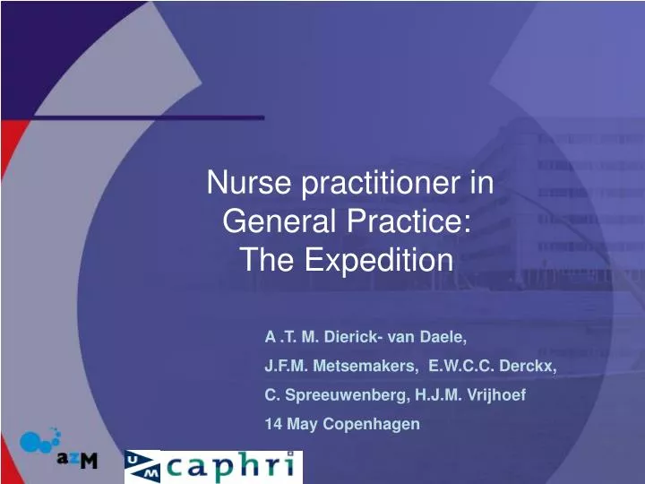 nurse practitioner in general practice the expedition