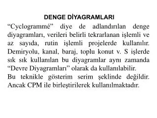 denge d yagramlari