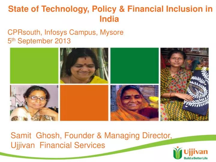 state of technology policy financial inclusion in india