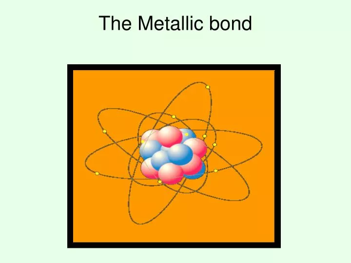 the metallic bond