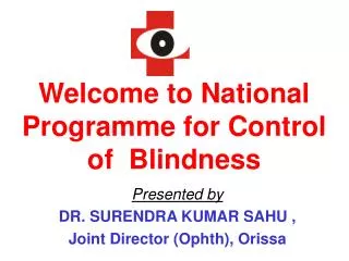 Welcome to National Programme for Control of Blindness
