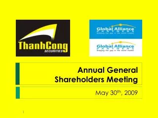 Annual General Shareholders Meeting