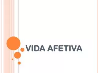 vida afetiva