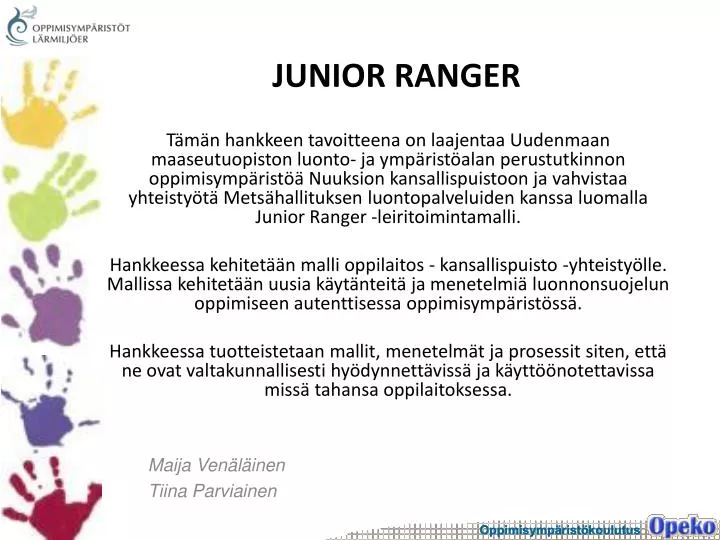junior ranger
