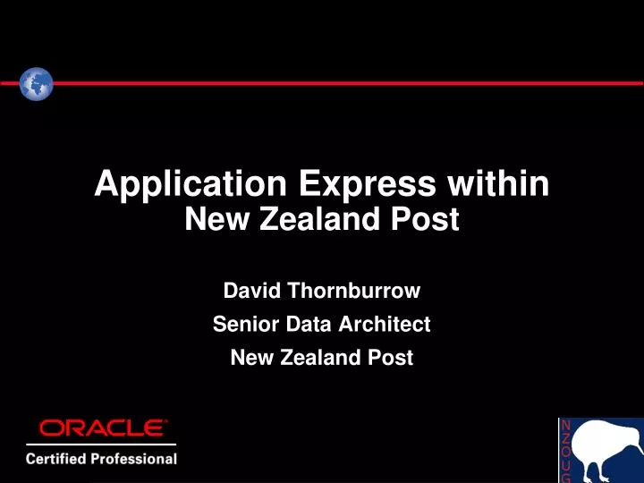 application express within new zealand post