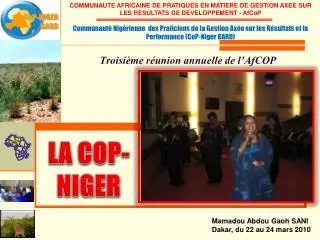 troisi me r union annuelle de l afcop