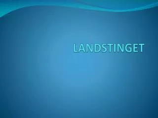 landstinget