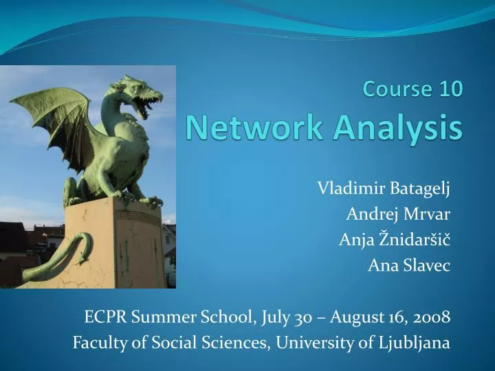 course 10 network analysis
