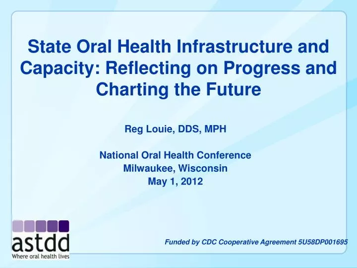 state oral health infrastructure and capacity reflecting on progress and charting the future