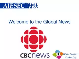 Welcome to the Global News