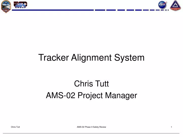 tracker alignment system