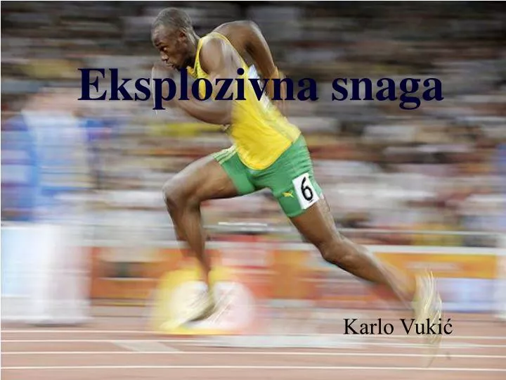 eksplozivna snaga