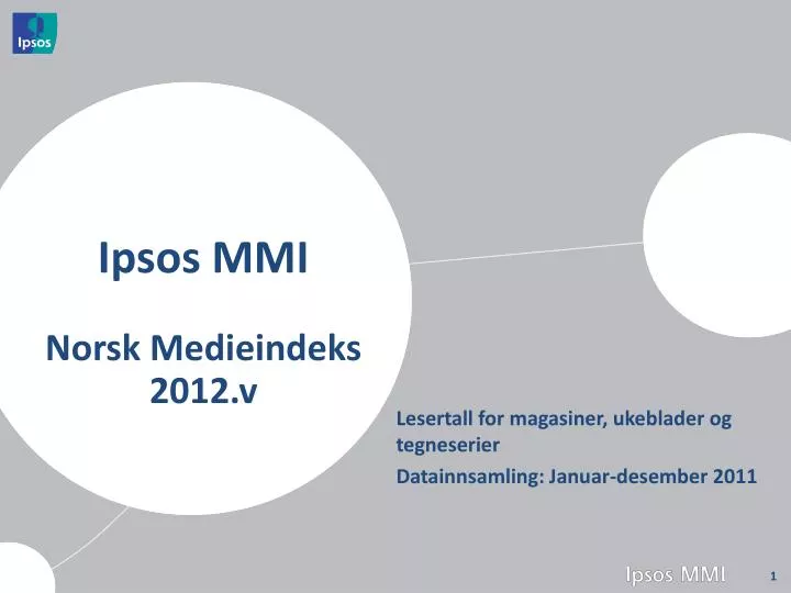 ipsos mmi norsk medieindeks 2012 v