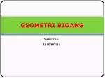 GEOMETRI BIDANG - slide 1