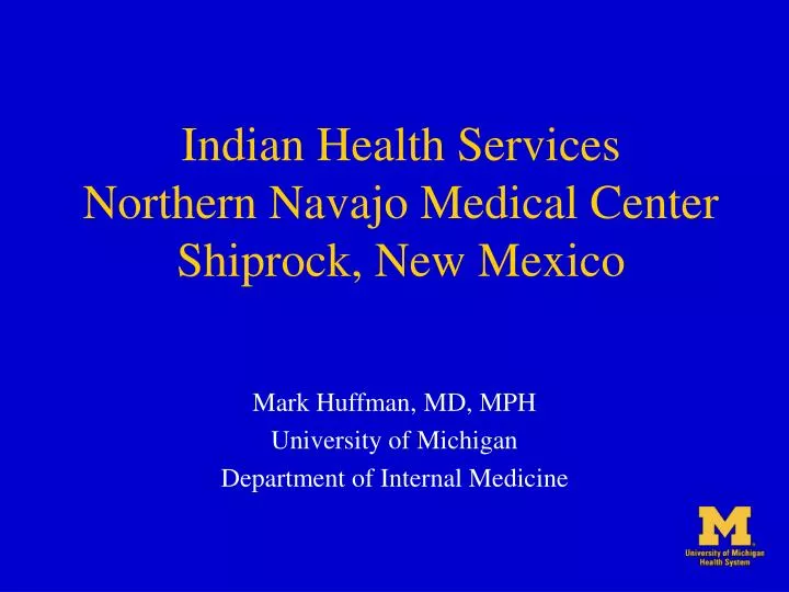 indian health services northern navajo medical center shiprock new mexico