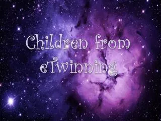Children from eTwinning