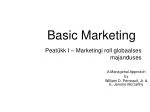 Basic Marketing - slide 1