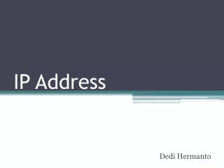ip address