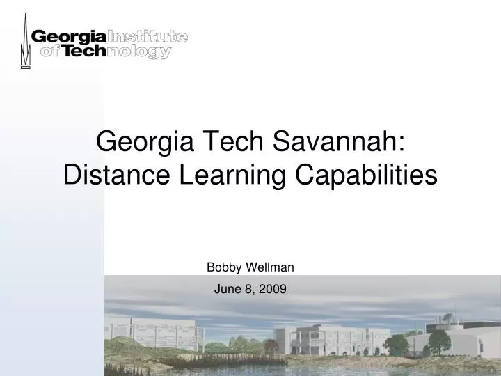 georgia tech savannah distance learning capabilities