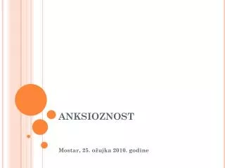 anksioznost