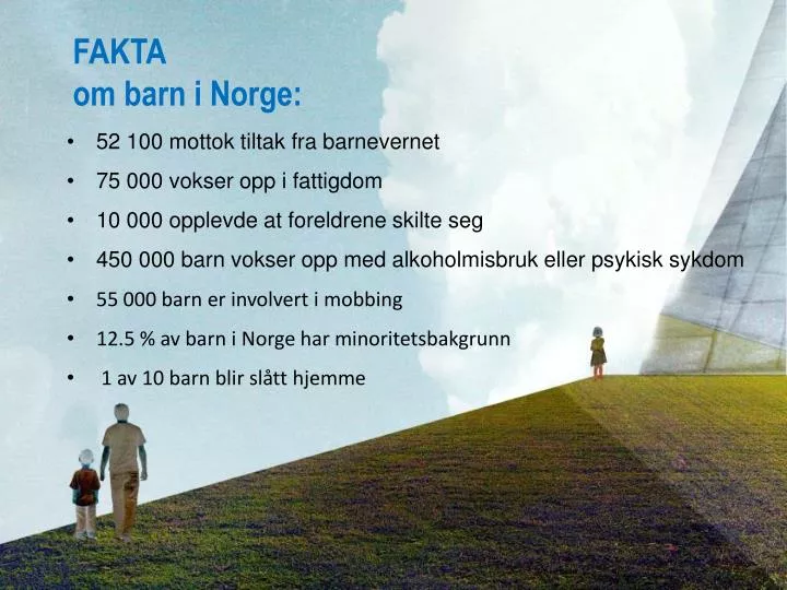 fakta om barn i norge