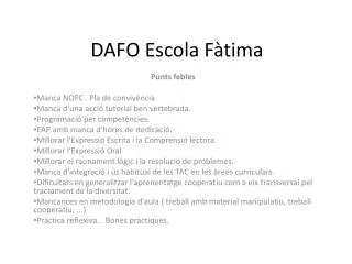 dafo escola f tima