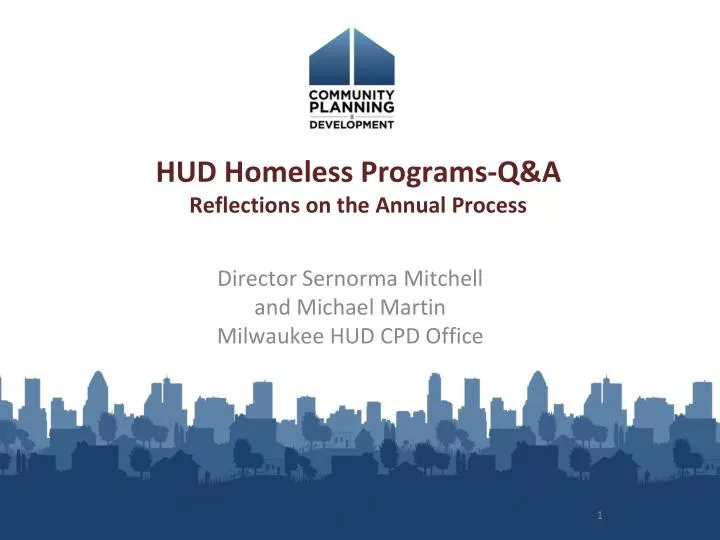 hud homeless programs q a reflections on the annual process