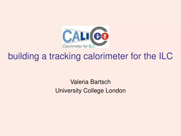 building a tracking calorimeter for the ilc