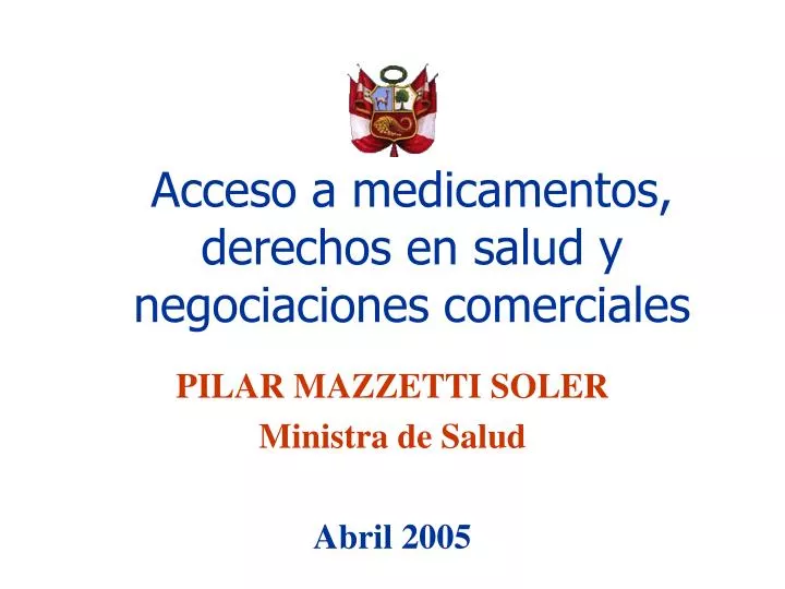 acceso a medicamentos derechos en salud y negociaciones comerciales