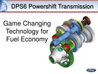 DPS6 Powershift Transmission