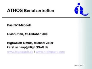 athos benutzertreffen
