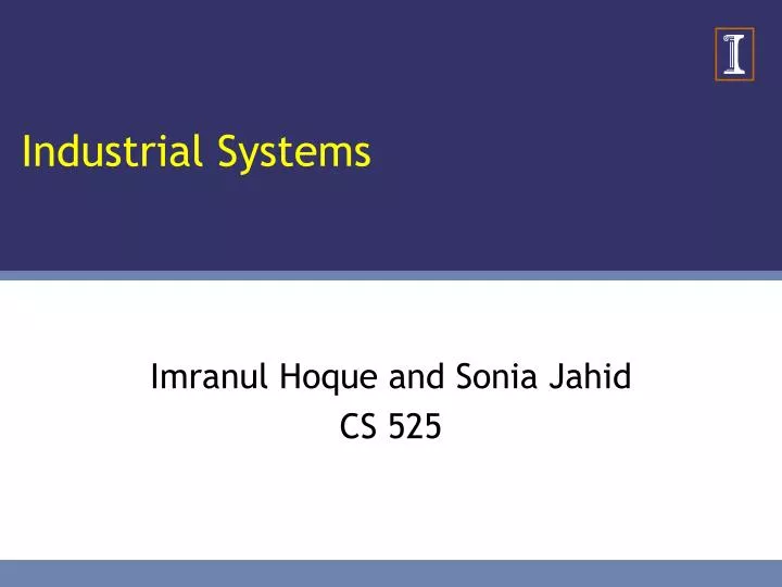 industrial systems